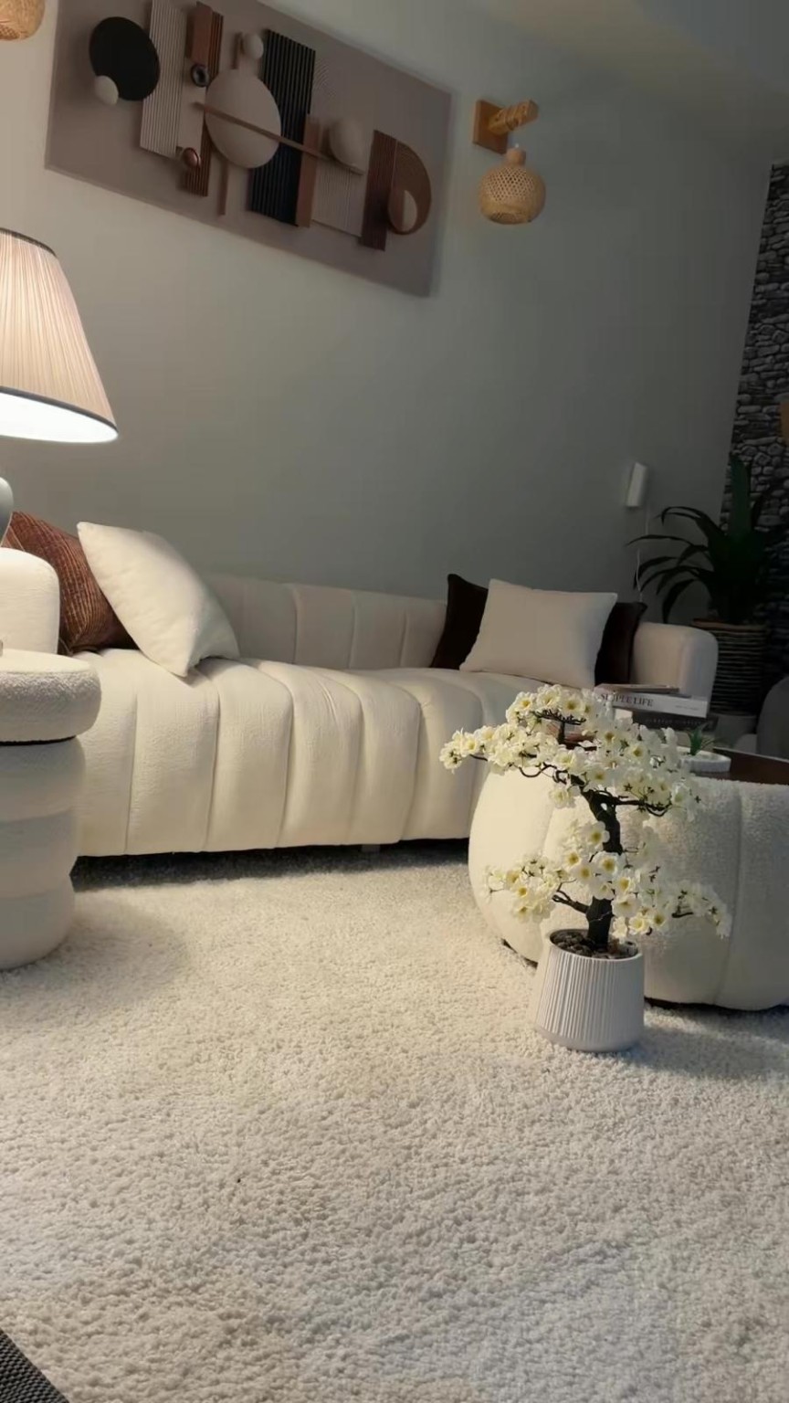 Soft Ivory Area Rug